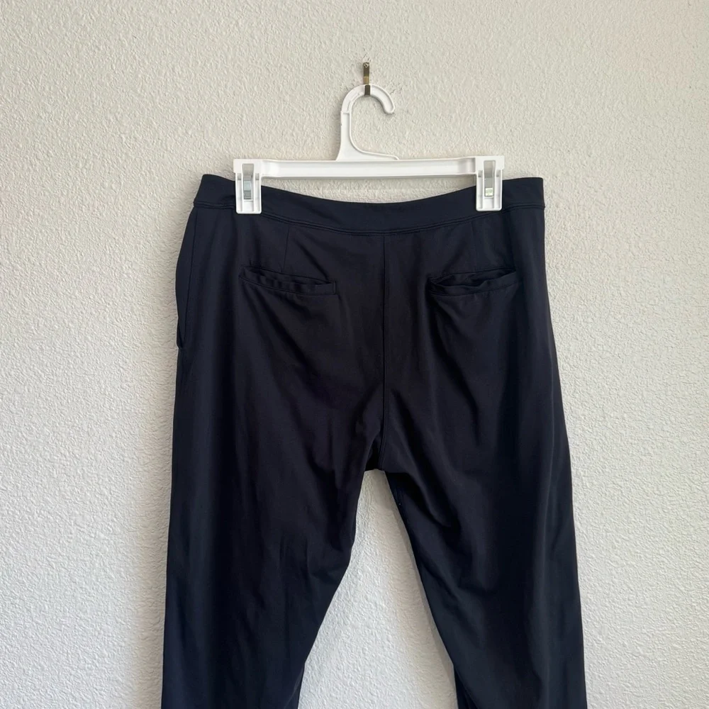 Lululemon Womens M/L Black Straight Leg Casual Joggers Sweatpants Workout Lounge - Picture 5 of 7